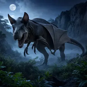 Bat + Tyrannosaurus rex